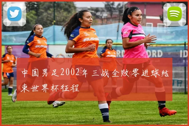 中国男足2002年三战全败零进球结束世界杯征程