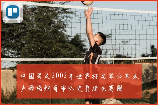 中国男足2002年世界杯名单公布米卢蒂诺维奇率队史首进决赛圈