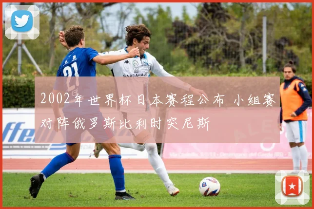 2002年世界杯日本赛程公布 小组赛对阵俄罗斯比利时突尼斯
